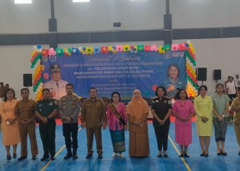 Kapolsek Siantar Timur Hadiri Pengukuhan Bunda PAUD Kota Pematangsiantar dan Pelepasan Anak Didik PAUD SAB Kapolsek Siantar Timur Hadiri Pengukuhan Bunda PAUD Kota Pematangsiantar dan Pelepasan Anak Didik PAUD SAB